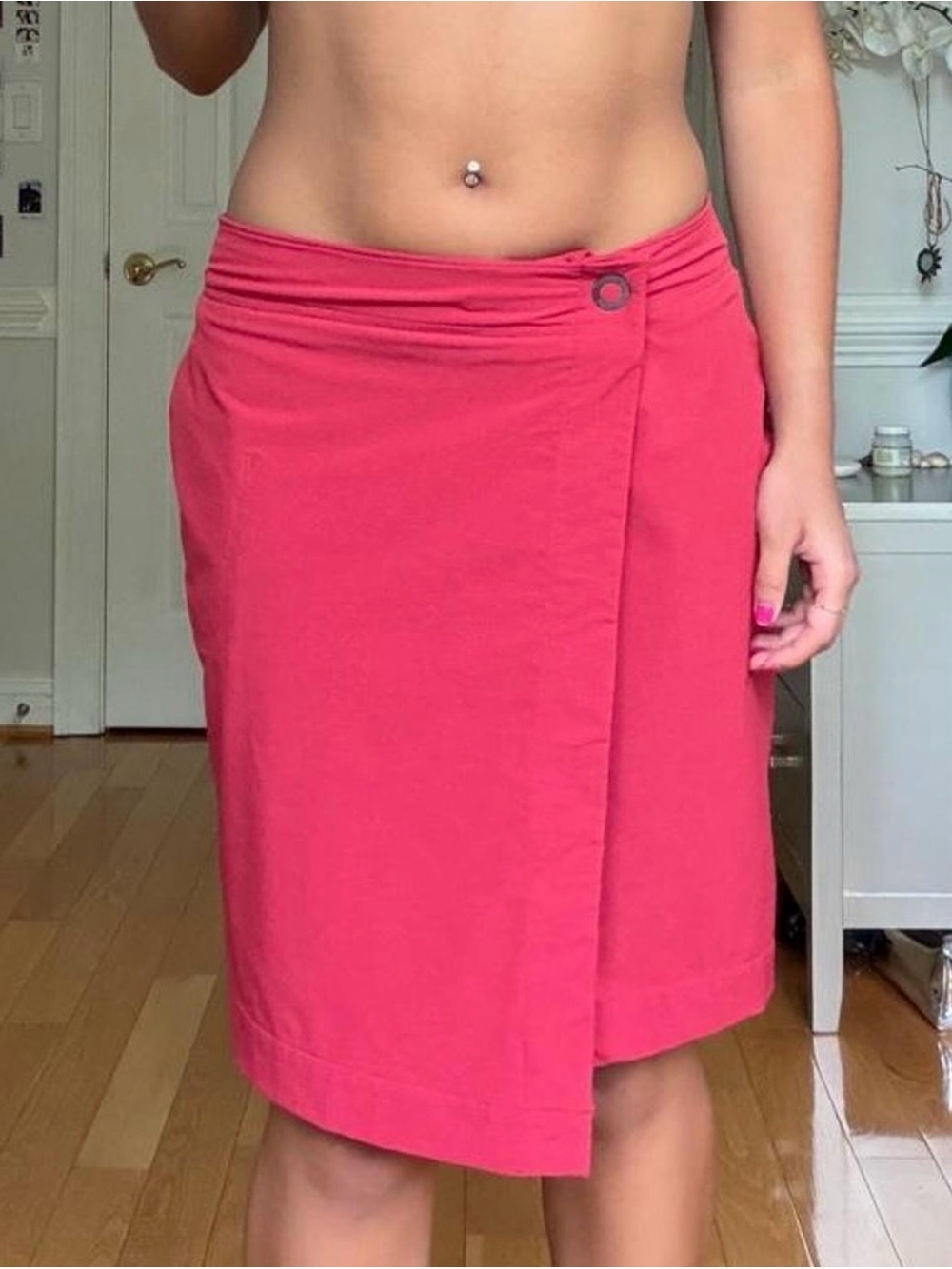 Columbia Red Outdoor Skirt with Omni-Shield Repellency